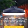 Camping Lanterns Portable LED Hang Tent Light Rechargeable Outdoor Fishing Emergency Lighting UFO Night Lamps