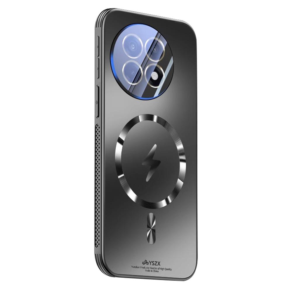 

For OnePlus Ace 5 5G Case Compatible with MagSafe Matte PC+TPU Heat Dissipation Phone Cover Black