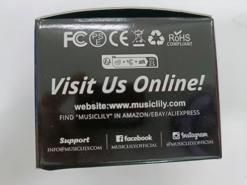 Artec TFA40 Alnico 5 Telecaster Pickups, PU Set TL, for Neck/Bridge Electric Guitars, Black (Set of 2)