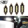 1 buc C5W LED Bec C10W Canbus Festoon Led 31mm 36mm 39mm 41mm Lumini interioare mașini Dom Lectură Lampă pentru plăcuța de înmatriculare 12V Auto
