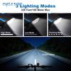 Bicycle Light with Horn USB Rechargeable LED Waterproof MTB Bike Dark Night Outdoor Riding Headlight and Rear Bike Light Set