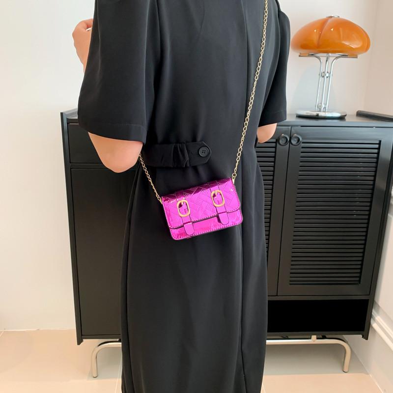 Fashionable Retro Small Square Shoulder Bag For Women In Elegant Colors