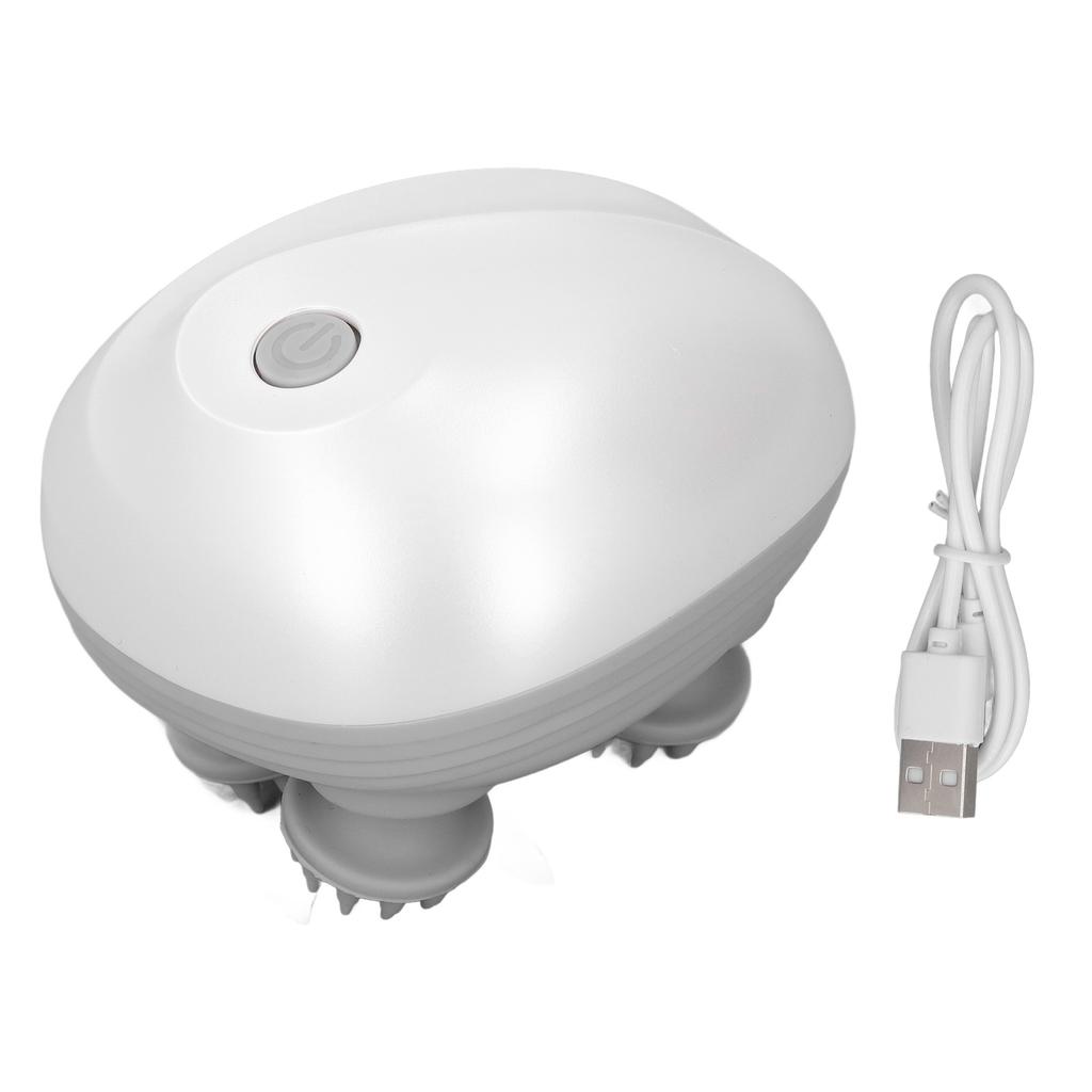 Electric Head Massager Handheld Vibrating Multi Functional Kneading Relaxation Portable Head