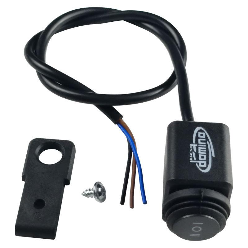 1 Set Motorrad Lenker Spiegel 3-Wege-Schalter Kunststoff Universal Moto Lichtregler Nebelsignale Scheinwerfer-Steuertaste