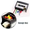 Retro Cassette Tape Machine Brush Pot Pen Pencil Holder Rewind Desk Tidy Container Case Table Organizer
