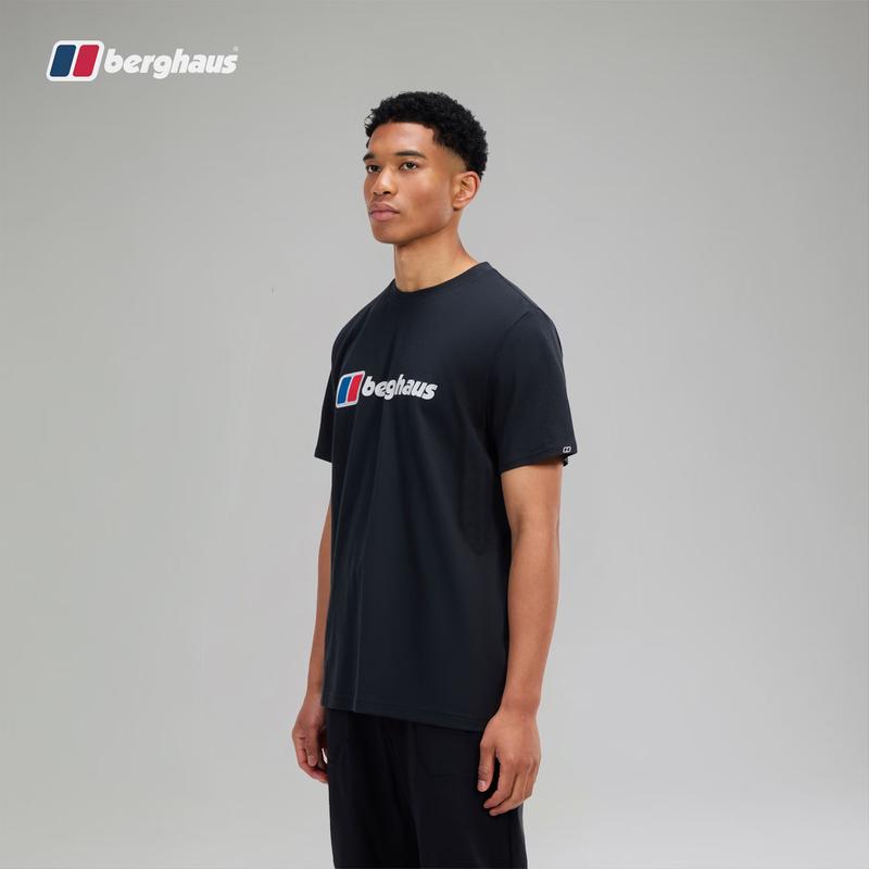 Berghaus Men s Big Logo Lightweight Breathable Short Sleeve T-Shirt XS