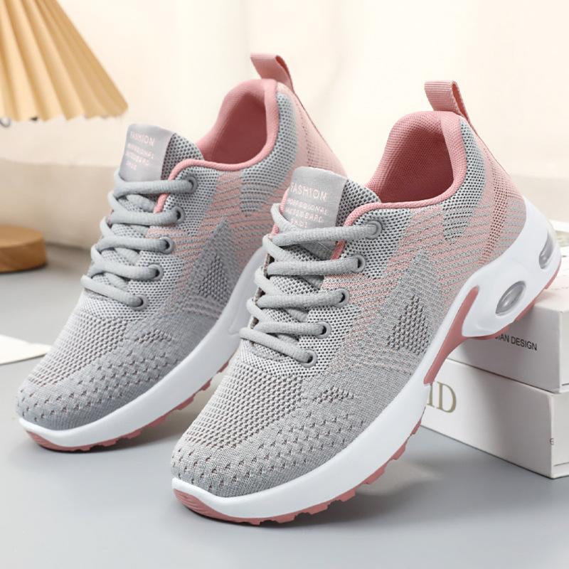 Fashion Sports shoes Women's new women's shoes summer large size casual comfortable breathable lace-up sports running shoes
