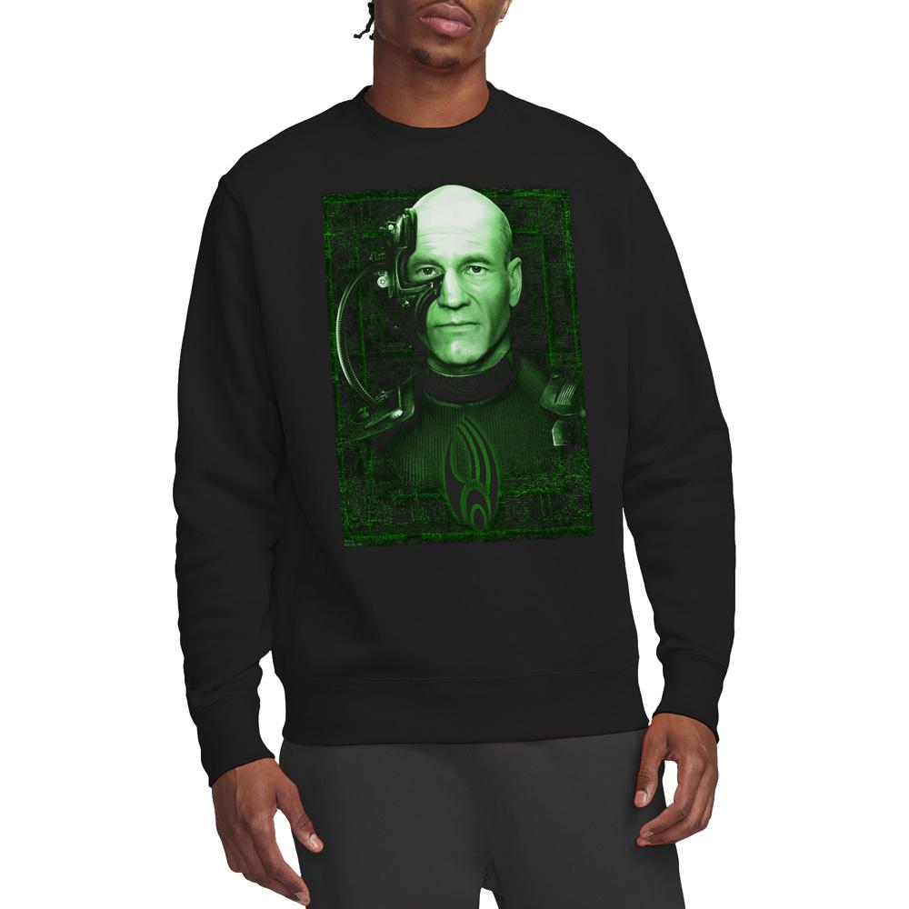 STAR TREK Unisex Adult Locutus of Borg Sweatshirt