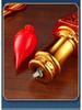 God of Wealth LED Candle Lights: USB-Powered Long-Lasting Crystal Buddha Lamp Pair