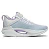 New LiNing Jueying Essential Cushioning Anti Slip And Wear Resistant Low Top Running Shoes Women's White Blue Purple ARRT008-11