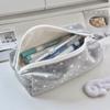 Large-capacity Soft Touch Stationery Pouch Stationery Organizer Back To School Multi-functional Polka Dot Design Pencil Case