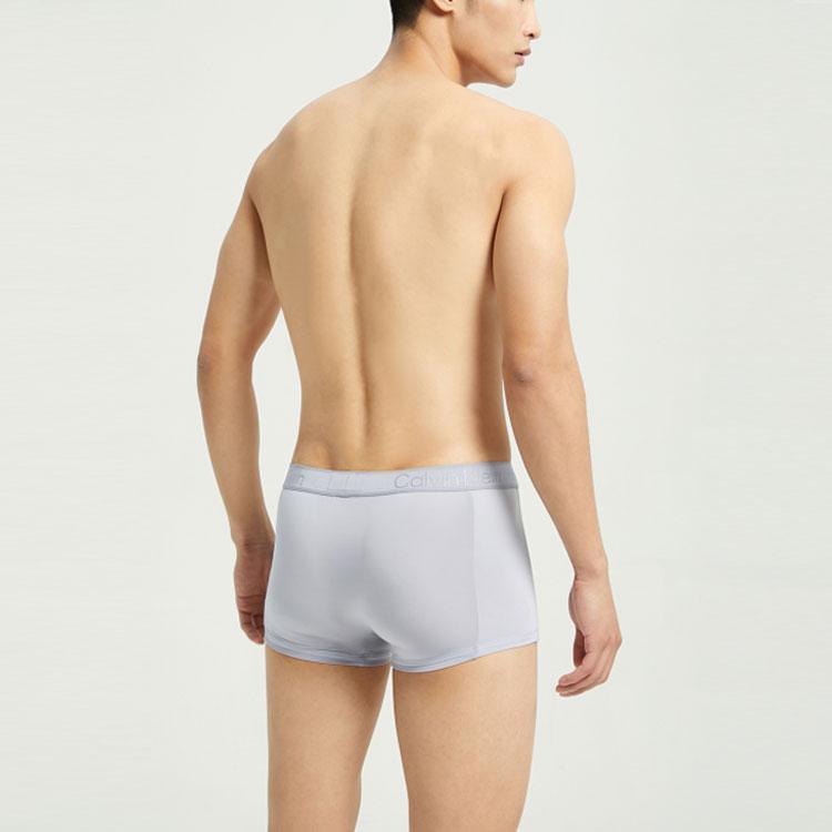 Calvin Klein Black Label Series Sykkel Farge Logo Lett Pustende Bokser Briefs Herre undertøy Grå NB3090-DBO