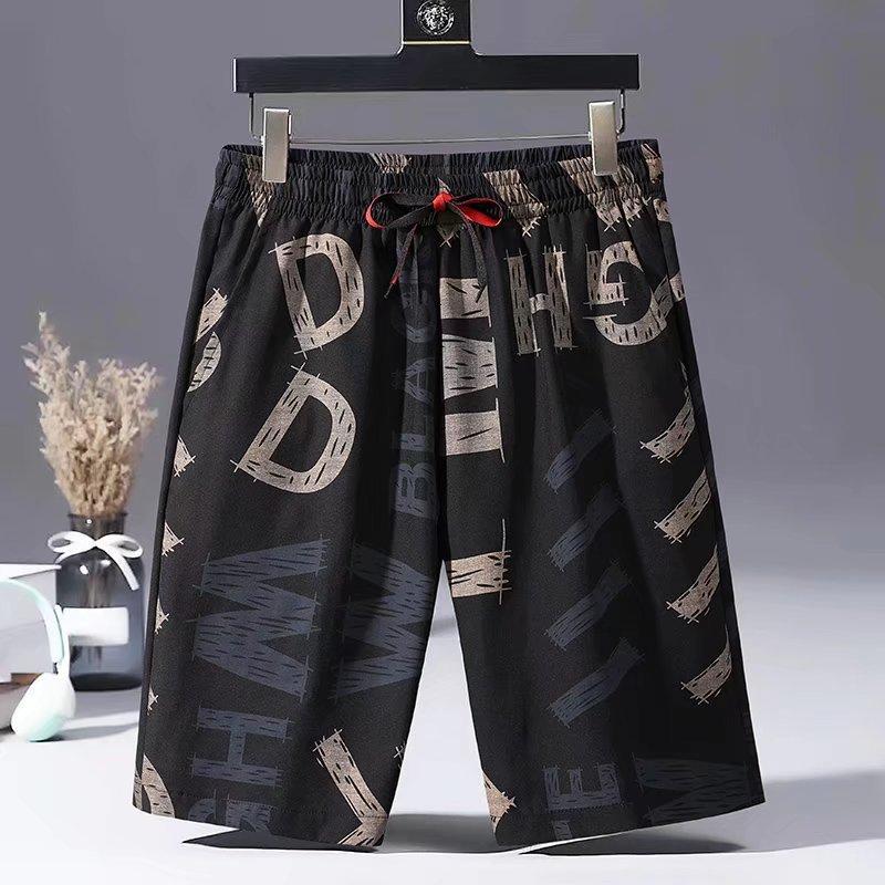 Pantaloni scurți sport cu imprimeu cu litere pentru bărbați Pantaloni scurți de sport vintage, respirabili, îmbrăcăminte pentru bărbați Pantaloni de sport casual Pantaloni scurți pentru bărbați
