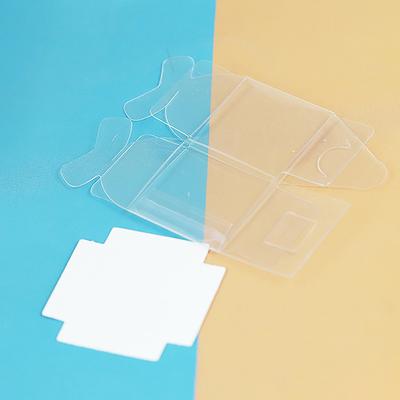 2Pcs Dollhouse Mini Clear Cake Box Dollhouse Simulation Dessert Packaging Box Dolls House Accessories Pretend Play Toys