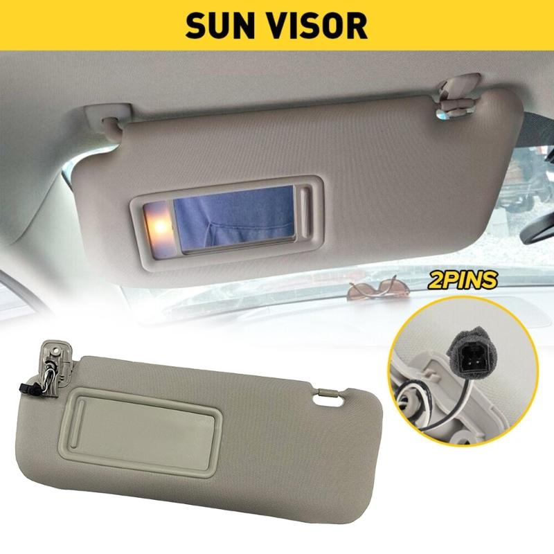 Left Driver Side SunVisor for CX-9 2010-2015 TDY169320 Sunvisor Sunshield Auto Interior Accessories Repair Part Gray