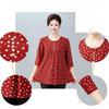 Summer Women Loose Short Sleeve Print Blouse Round Neck Plus Size Tshirt