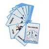 20Sheet Marine Life Flashcards 11x8cm Sea Creature Flashcards Kid Early Learning Word Card Language Teaching Aid