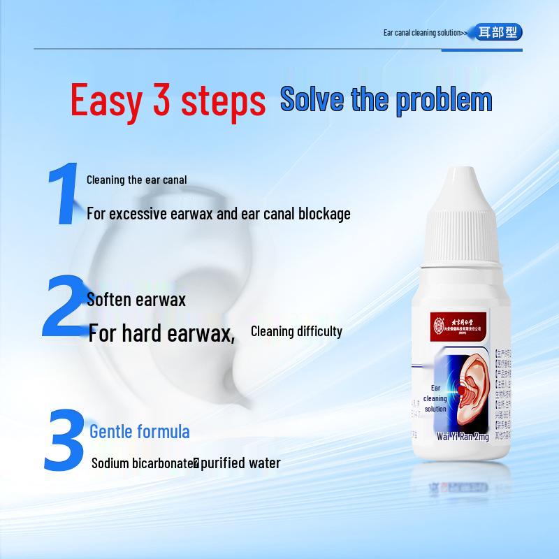 Inner Court Earwax Cleaner & Tinnitus Relief Solution Quantity: 1 Piece