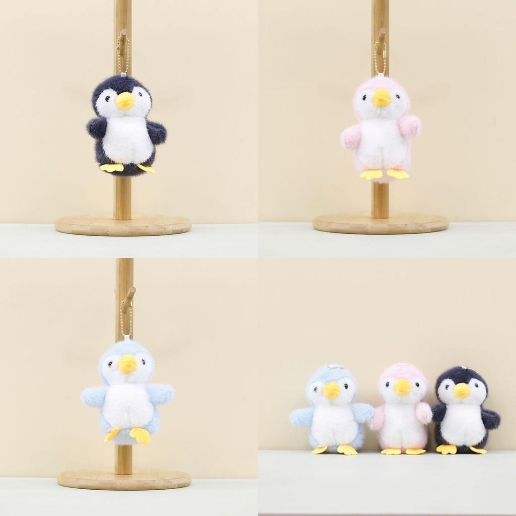 Adorable Cute Penguin Plush Keychain Sweet Stuffed Animal Doll Keyring Accessory