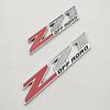 3D Metall Bil Styling Logo Z71 Z71 OFF ROAD Bakluckemärke Frontgrill Emblemdekal För Chevrolet Silverado Colorado Cheyenne
