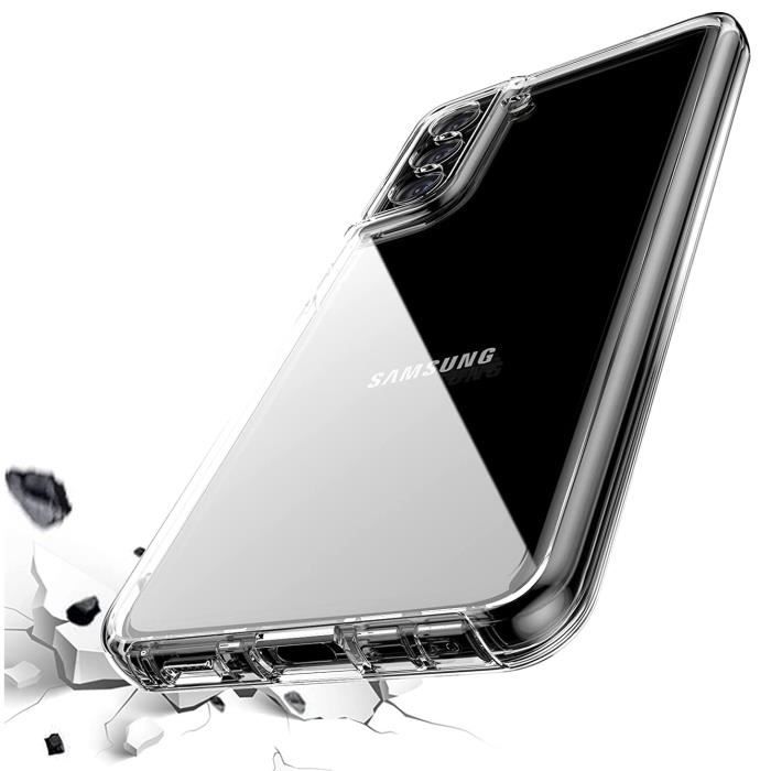 Coque - Phonillico - Samsung S21 FE 5G - 360 Intégrale - Transparent - Souple