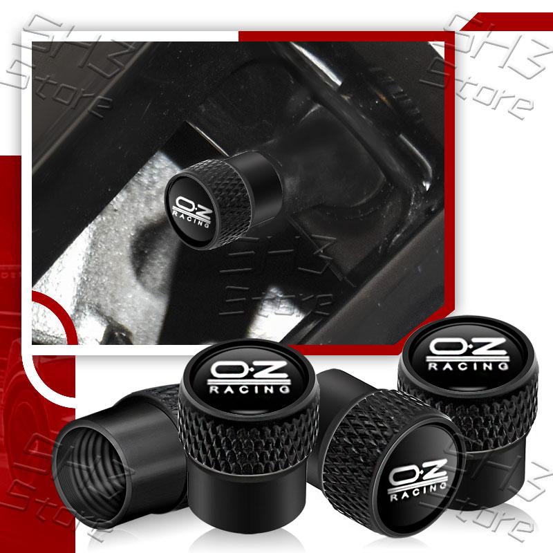 4Pcs/Set OZ Racing Logo Car Wheel Tire Air Valve Stem Caps Airtight Covers For Auto Truck Motorcycle Universal Tyre Accessories