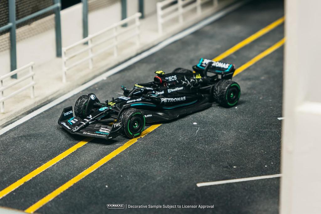 Speedmaster Japan TARMACWORKS F1 W14 E Performance Monaco Grand Prix 2023 Lewis Hamilton Finished Model 1/64 Mercedes-AMG T64G-F064-LH2