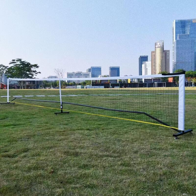 WEZHO Portable Tennis Net & Stand with Wheels