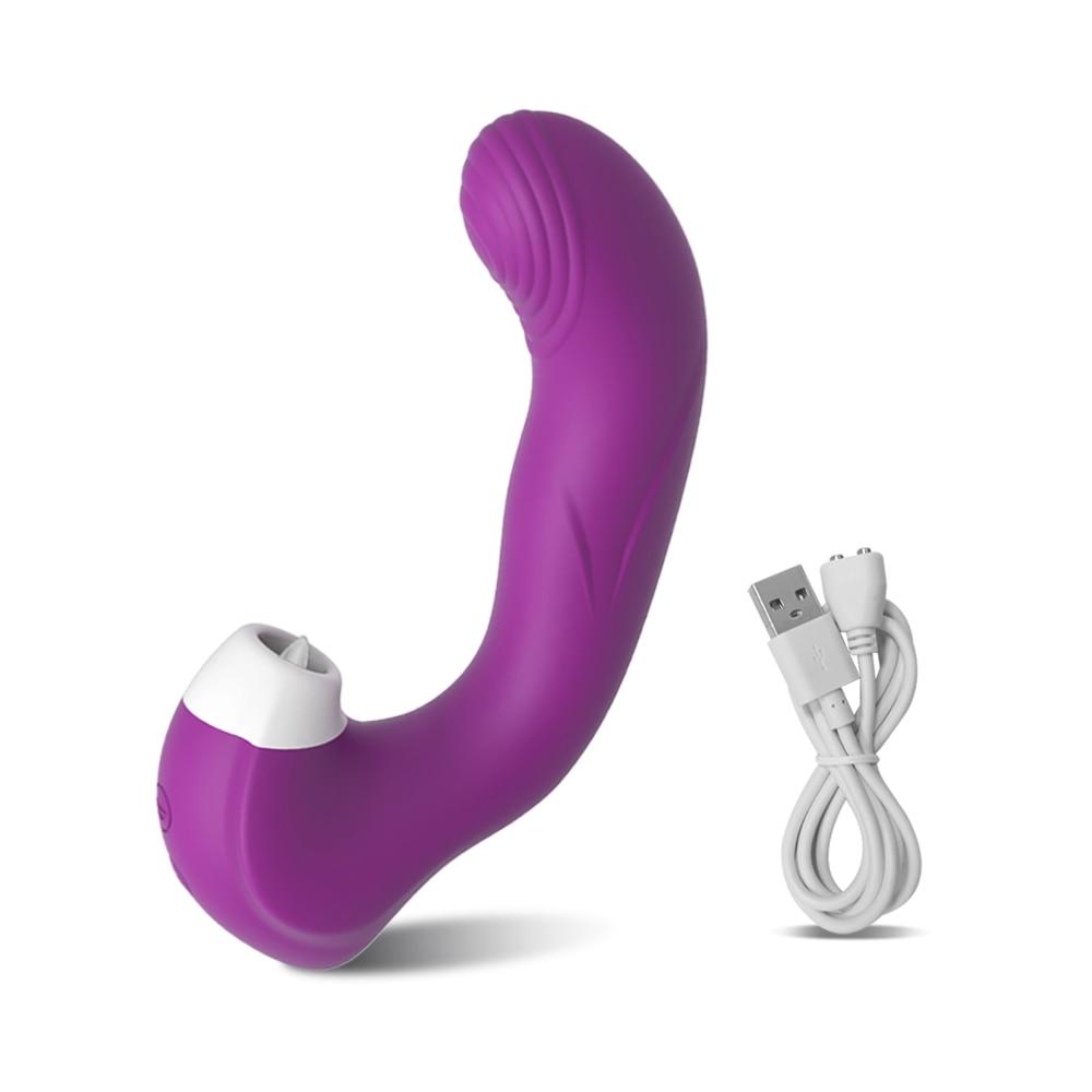 Clitoral Vagina Sucker Licking Dildo Vibrator Women G Spot Vibrating Clitoris Stimulator Sex Toys for Woman