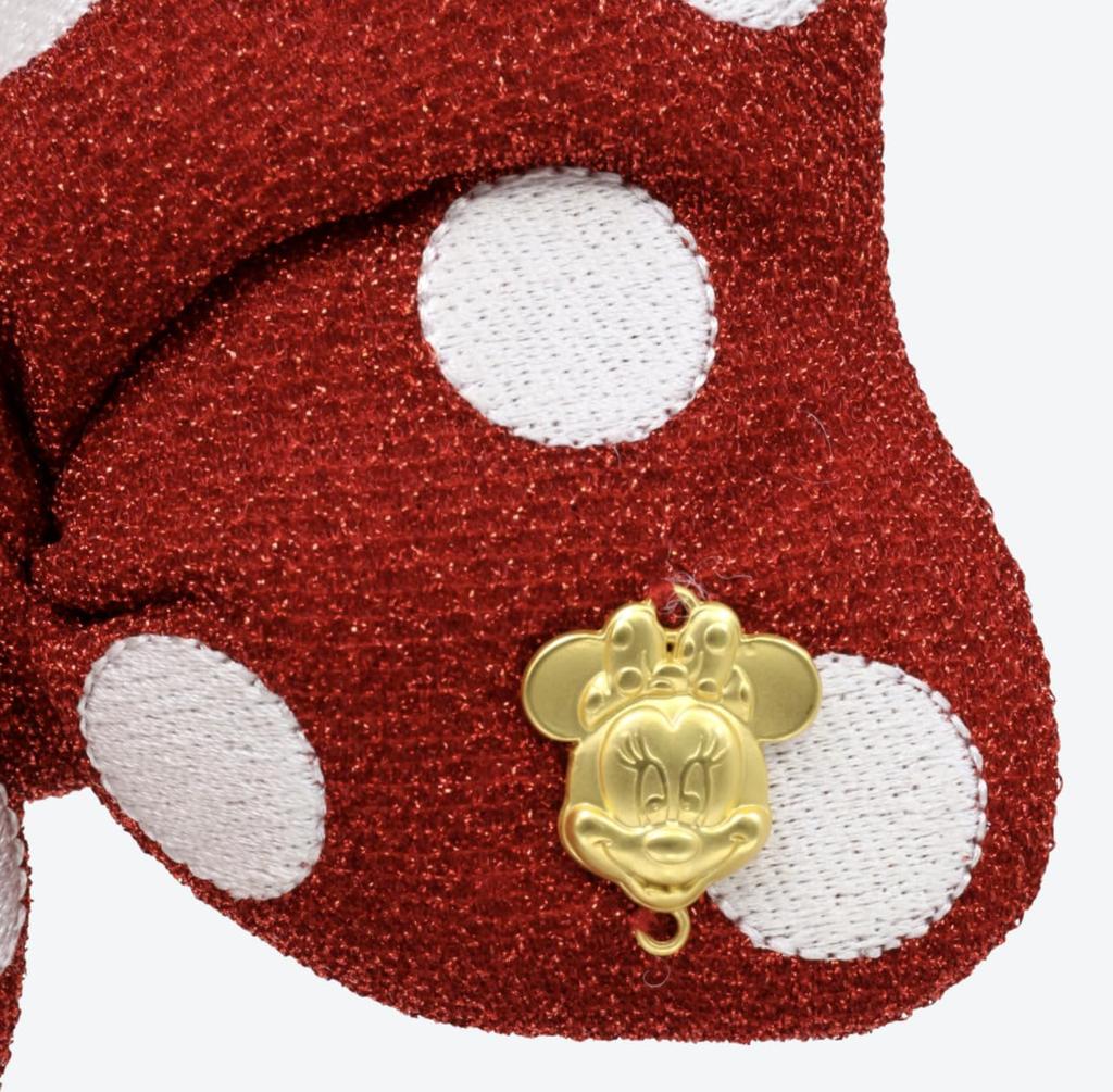 [Disney Resort Exclusive] Minnie Ribbon Hair Tie, Large, Dot, Polka Dot, Disney Goods, Souvenir, Commemorative Goods