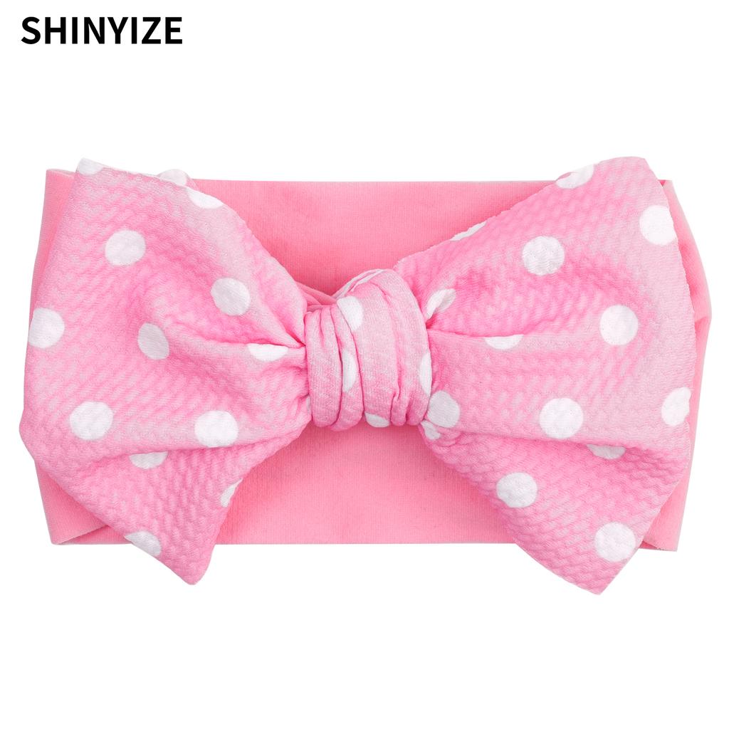 Classic Baby Elastic Skin Friendly 6"Bow Headband Popular Festival Travel Headwear Cute Kids Birthday Party DIY Hair Accessories