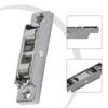 1pc Sliding Doors And Window Rollers Double Slot Flat Wheel Pulley Sliding Door Zinc Alloy Anti Rust Sliding Window Roller