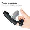 Dildo Vibrator Finger Sleeve G Spot Massage Clitoris Stimulator Sex Toy for Women Female Masturbator Vagina Flirting
