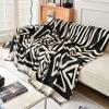 Boho Pattern Throw Blanket Chenille Blanket Super Soft Cozy Lightweight Comfort Warm for Sofa Bed Couch Queen King Size