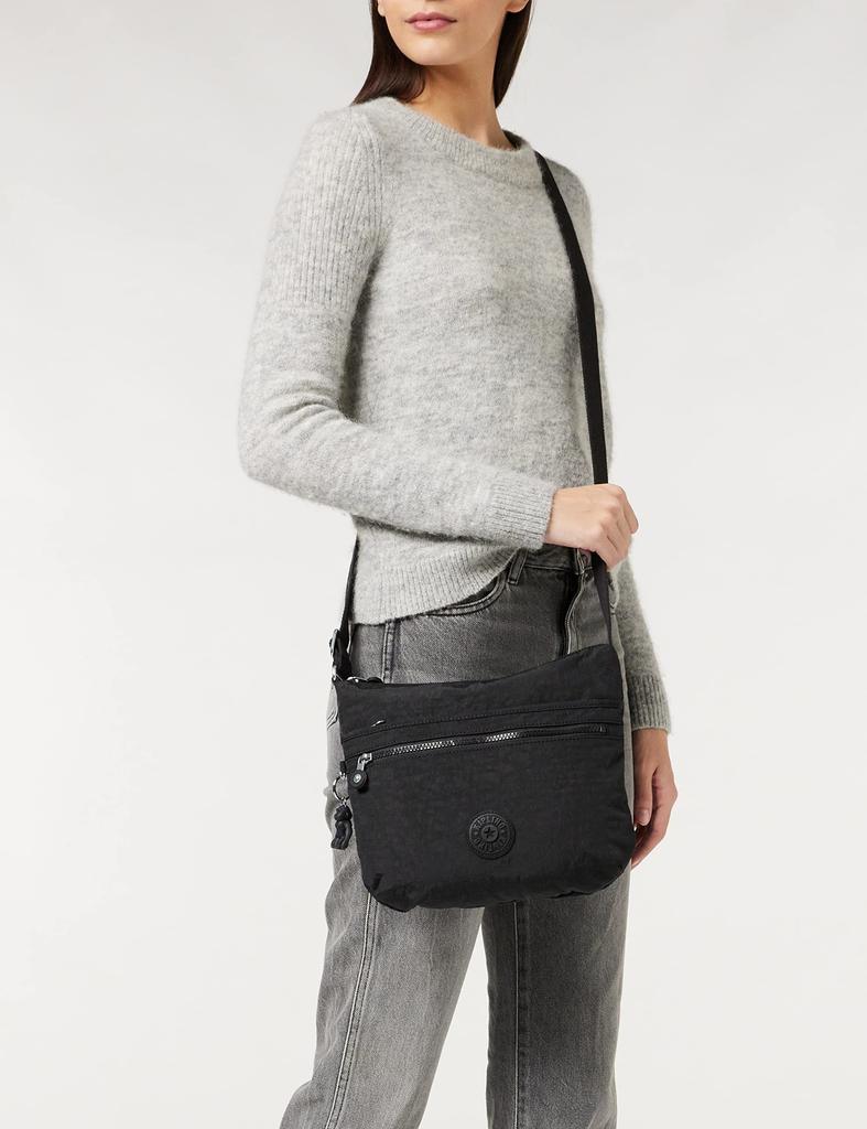 Kipling crossbody bag in charcoal and black 4x29x26 cm noir, (LxWxH)