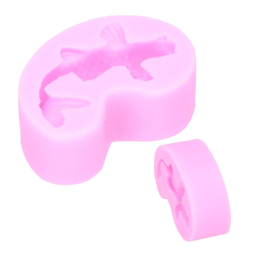 Goldfish Shape Mold   Liquid Silicone Fondant Mold Cake Chocolate Decoration Mold