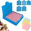 Sticky Note Organizer Sticky Note Stencil Note Box Sticky Note Storage Box  Home Office