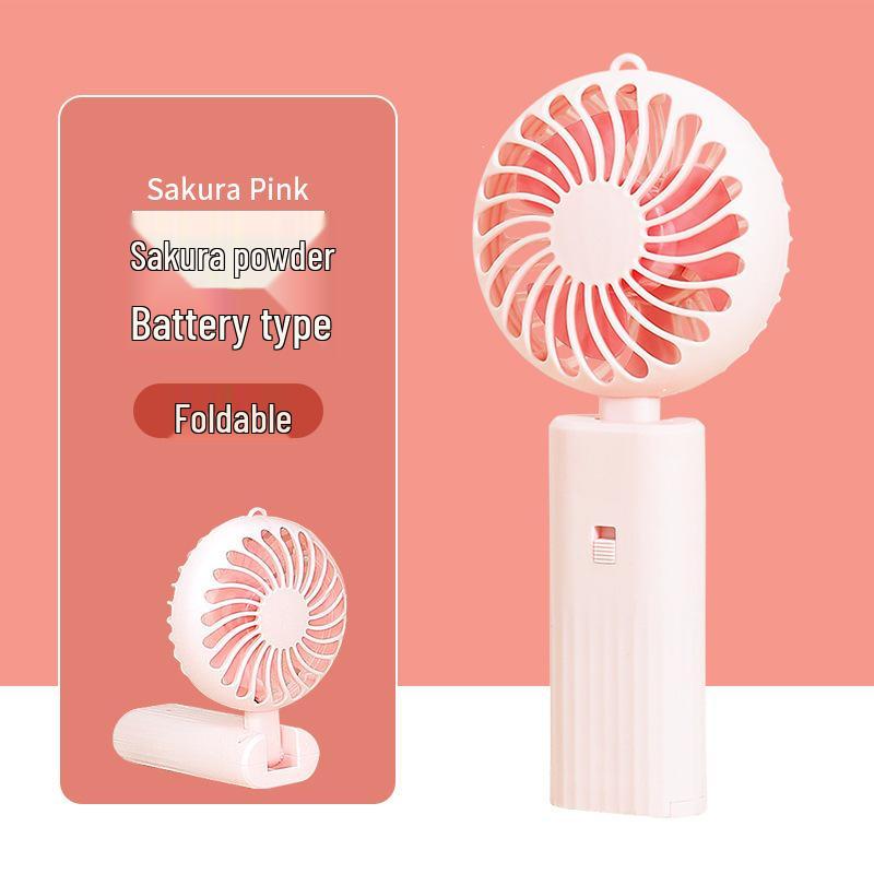 Rechargeable Summer Mini USB Desk Fan - Portable Handheld Electric Fan Premium