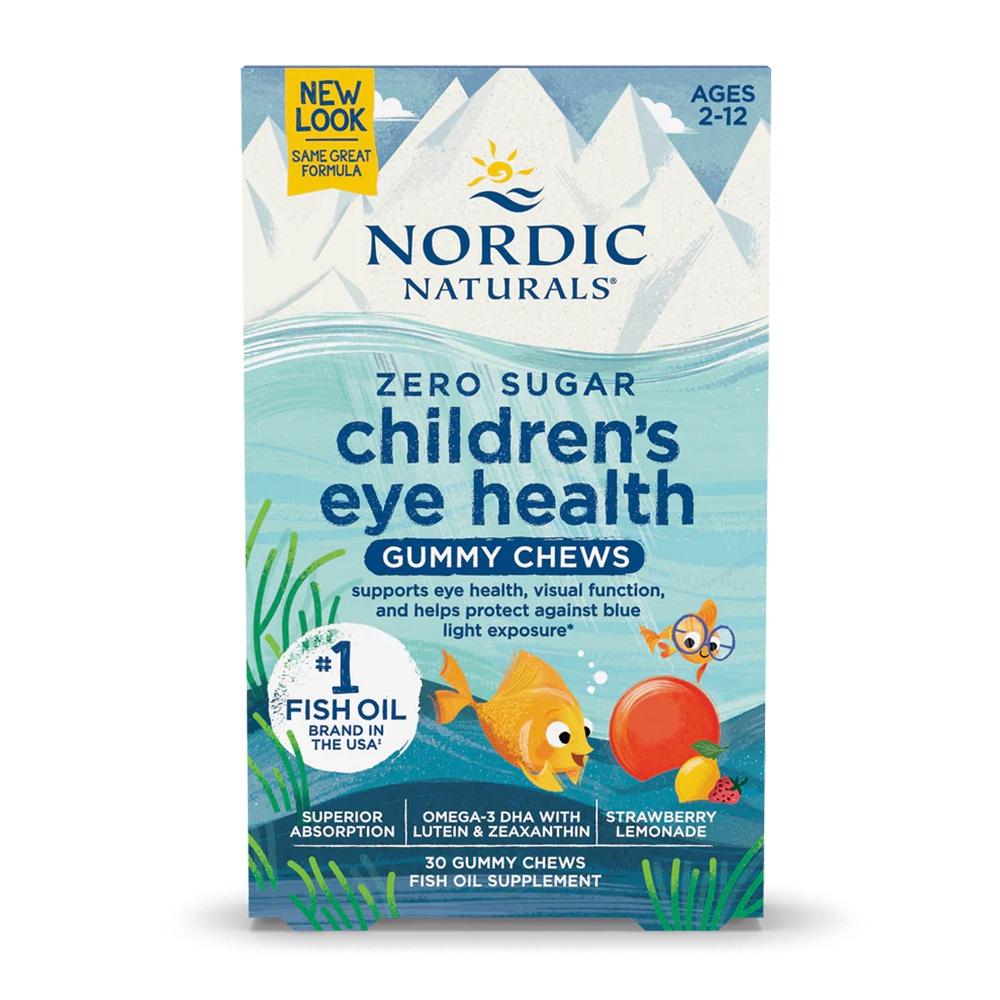 

Нульовий цукор Дитяче здоров я очей Gummy Chews Strawberry Lemonade, 30 Gummy Chews