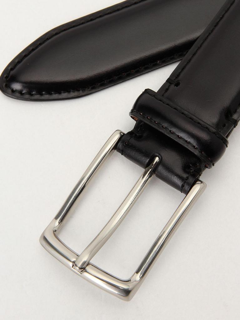 [BEAMS PLUS] Leather Belt Cordovan Belt Men's BLACK 34 38520004905