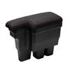 CRAFT WORKS Jimny Armrest Console Box Center Console Storage JIMNY JB64/JB74 (Red Stitch, Jimny/Jimny Sierra)