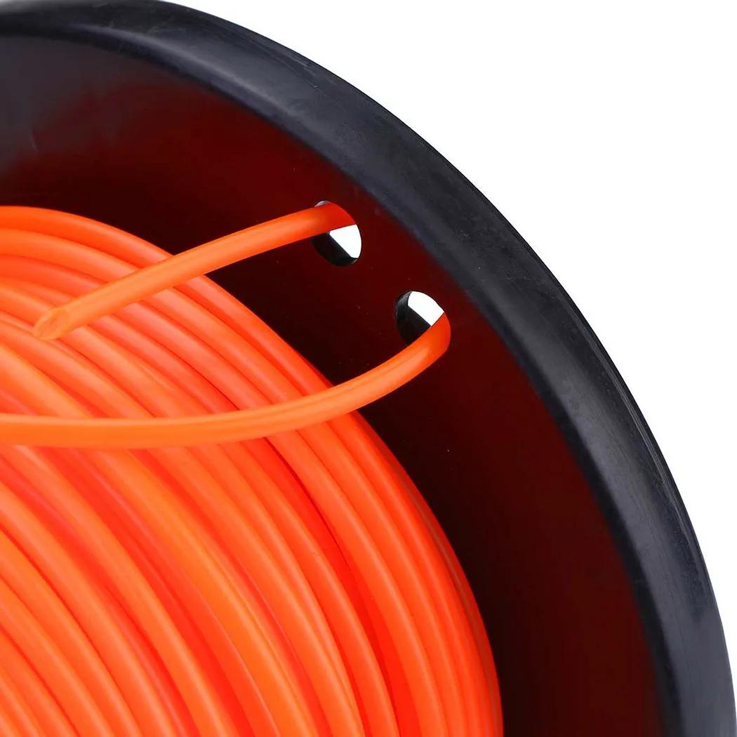 

Round Brushcutter Trimmer Cord Line Wire 2.7mm Orange Electric Lawn Mower Nylon Cable Spare Parts Garden Tools Accessories China Mainland