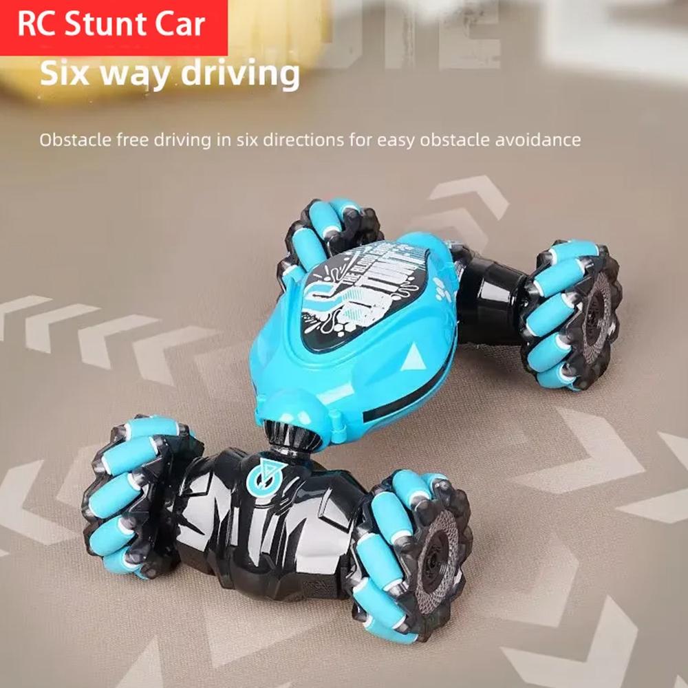 4WD Gesture Sensing RC Stunt Car with LED Lights | Transforming Remote Control Toy for Kids | Gift Idea