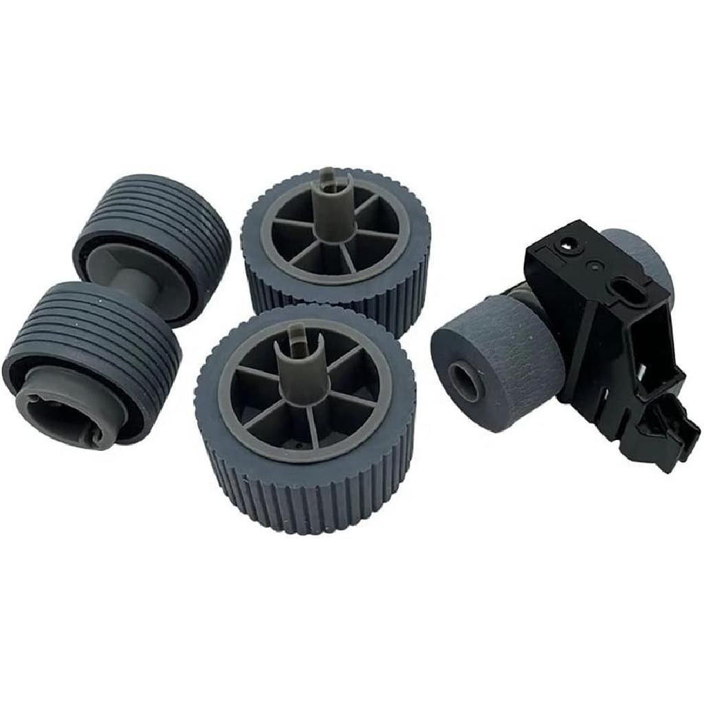Scanner Pick Roller Assembly Set PA03740-K011 for Fujitsu Fi-7600 Fi-7700 Fi-7700S,Brake Roller&Pick Roller Set