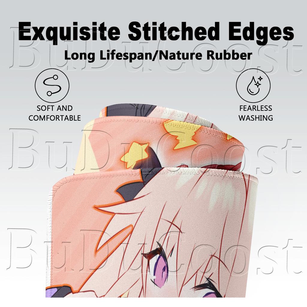 Large Anime E-sprt Gaming Mouse Pad HD Printing Computer Keyboard Mats PC Rubber Accessories 900x400mm Fate Astolfo Anime Carpet