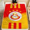 1PC Galatasaray S Patterned Flannel Blanket Suitable For All Seasons for Home Decor Warmth and Comfort Gifts Holiday Present