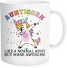 New Unicorn Aunticorn Ceramic Coffee Mug Water Cup Aunt Foreign Trade Unicorn Mug