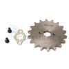 530# 20mm 10T-21T Teeth Front Engine Sprocket Chain With Locker Motorcycle Dirt Bike PitBike ATV Quad Buggy Motorcycle Parts