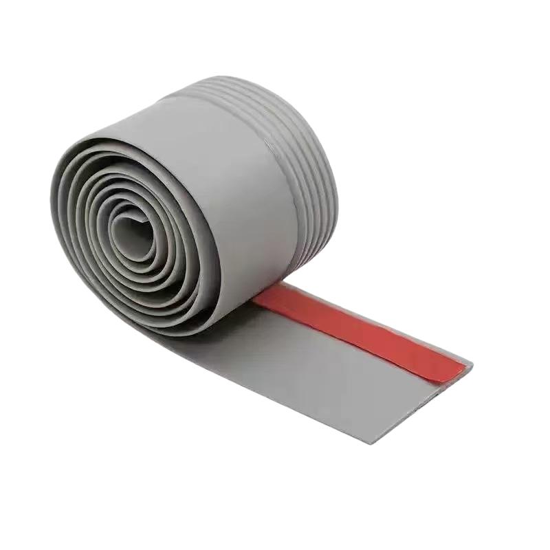 1Pz 1m/39.37inch Striscia Sigillante per Fondo Porta - Weatherstrip Flessibile in TPE | Antivento, Antipolvere, Antipioggia, Riduzione del Rumore | Autoadesiv