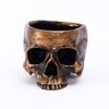 Bronze Skull Desktop Storage Ornaments Skull Flowerpot Halloween Holiday Decoration Home Accessories